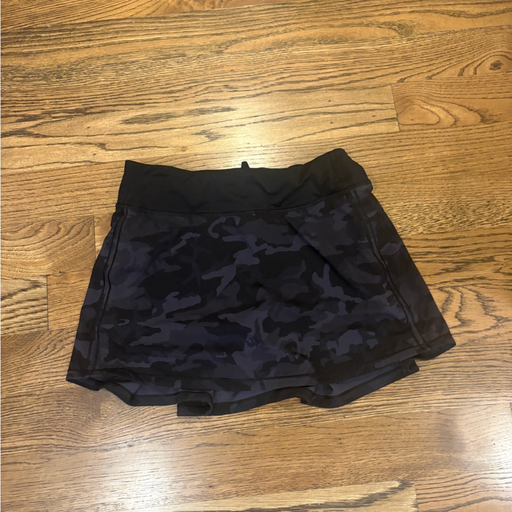 Lululemon Athletica Black Bike Shorts Skirt